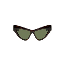 Tortoiseshell Cat Eye Sunglasses 232451M134041