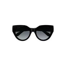 Le Bouton 52MM Cat-Eye Sunglasses