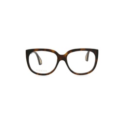 56MM Round Cat Eye Eyeglasses
