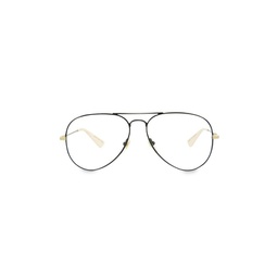 58MM Aviator Eyeglasses