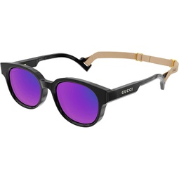 Gucci Sporty Round Sunglasses