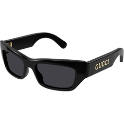 Gucci Womens Sharp Soft Cat Eye Sunglasses