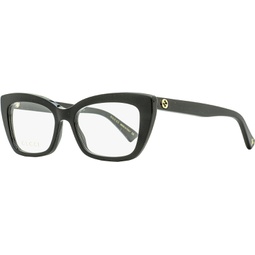 Gucci Petite Fit Eyeglasses GG0165ON 001 Black 51mm 165