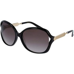 Gucci GG0076S Square Sunglasses For Women + BUNDLE with Designer iWear Eyewear Care Kit