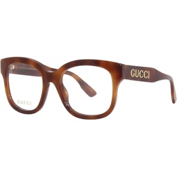 Gucci GG1155O 002 Havana Cat-eye Womens Eyeglasses