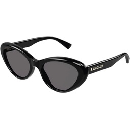 Gucci Womens Symbols Cat Eye Sunglasses