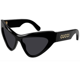 Gucci GG1294S Cat-Eye shape Women Sunglasses + Bundle with eSHADES Luxury Eyewear Kit