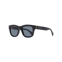 Gucci Mens Rectangular Sunglasses GG1135S 002 Black 51mm
