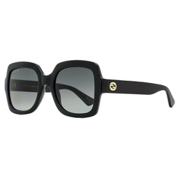 womens polarized sunglasses gg1337s 002 black 54mm