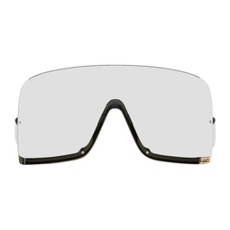 Gray Mask Sunglasses 241451M134009