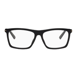Black Rectangular Glasses 241451M133004