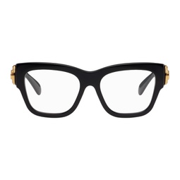 Black Rectangular Glasses 241451M133013