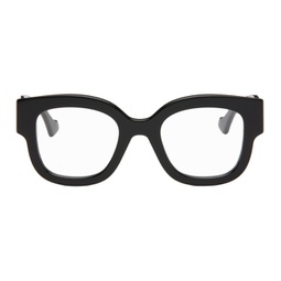 Black Square Glasses 241451M133008