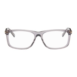 Gray Rectangular Glasses 241451M133017
