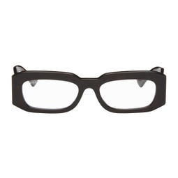 Totoiseshell Rectangular Glasses 241451M134013