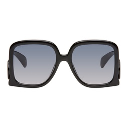 Black Square Interlocking G Sunglasses 232451M134054