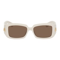 Off-White Rectangular Sunglasses 241451M134023