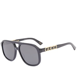 Gucci Eyewear GG1188S Sunglasses Black & Grey