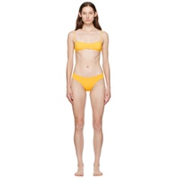 Yellow Agatha   Basic Bikini 241207F105009