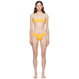 Yellow Agatha   Basic Bikini 241207F105009