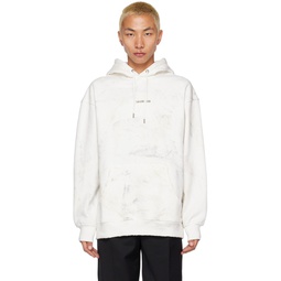 Off White Bulky Hoodie 231827M202010