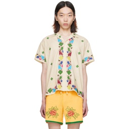 Off-White Embroidered Shirt 241245M192022
