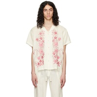 Off-White Embroidered Shirt 231245M192036