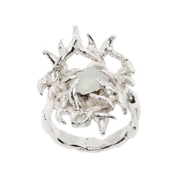 SSENSE Exclusive Silver Fallacy Ring 232093F024003