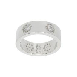 Silver Daisy Band Ring 241481M147024