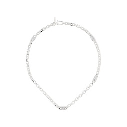 Silver Solitaire Necklace 232481M145018