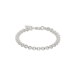 Silver Double Rolo Bracelet 231481M142039