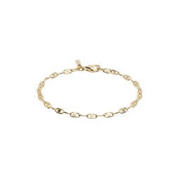 SSENSE Exclusive Gold Mariner Bracelet 241481M142044