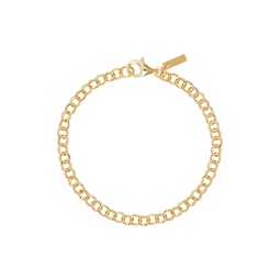 Gold Belcher Bracelet 222481M142054