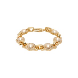 SSENSE Exclusive Gold Romeo Link Bracelet 241481M142038
