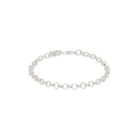 Silver Belcher Bracelet 222481M142046