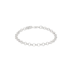 Silver Belcher Bracelet 222481M142046