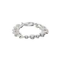 Silver Bijou Curb Chain Bracelet 232481M142029