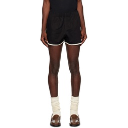Black Monaco Shorts 232971M193000
