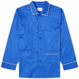 HAY Outline Long Pyjama Shirt Vivid Blue