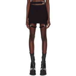 Black Xerces Miniskirt 241295F090001