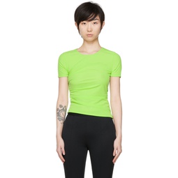Green Reversible T Shirt 222154F110008