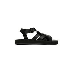 Black Beltra Sandals 231991M234009