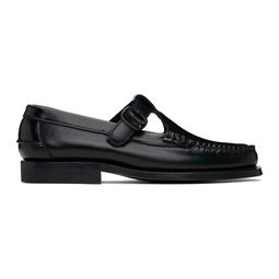Black Alber Loafers 241991F121002
