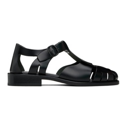 Black Pesca Sandals 241991F121010