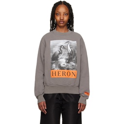 Gray Heron Sweatshirt 231967F098004