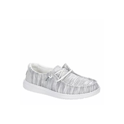 Heydude Womens Wendy Knit Slip On Sneaker - Grey