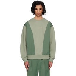 Green Sierra Sweatshirt 241754M204002