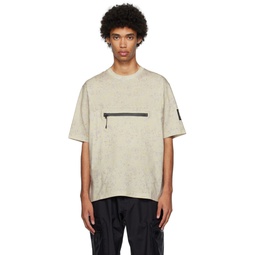 Beige Arc 22 Block T Shirt 231006M213000