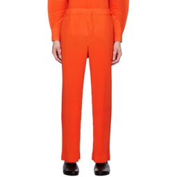 Orange Monthly Color August Trousers 232729M191051