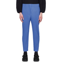 Blue Monthly Color April Trousers 231729M191076
